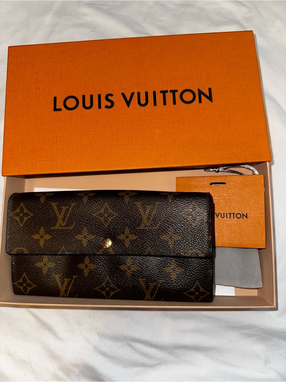 Louis Vuitton Vintage Sarah Wallet - Monogram Canvas - 2005